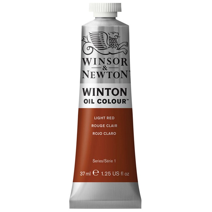 Краска масляная художественная Winsor&Newton "Winton", 37мл, туба, светло-красный R316749 - фото 536479