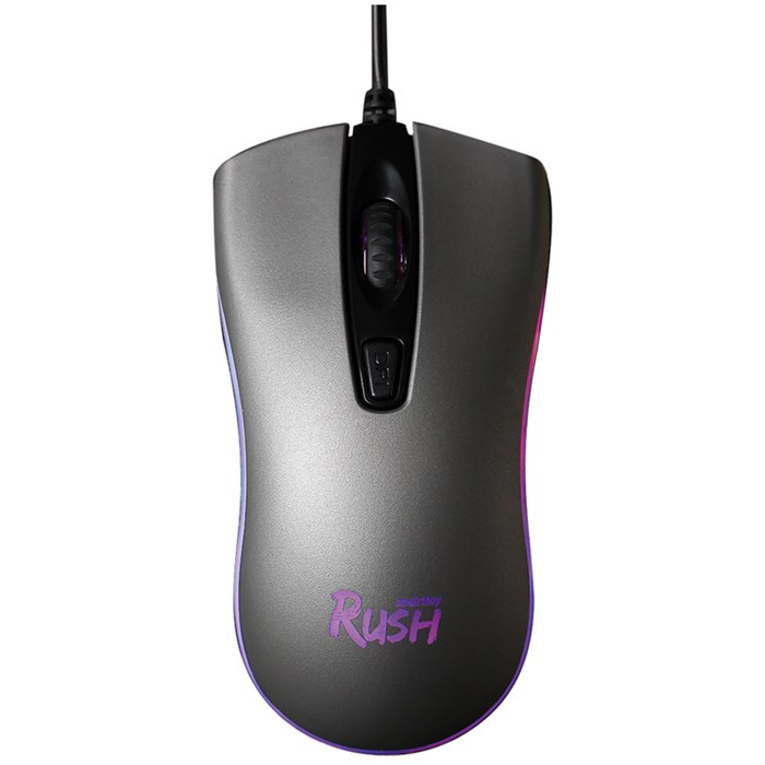 Мышь Smartbuy Rush Phantom, USB, с подсветкой, черный, 4btn+Roll R321219 - фото 546434