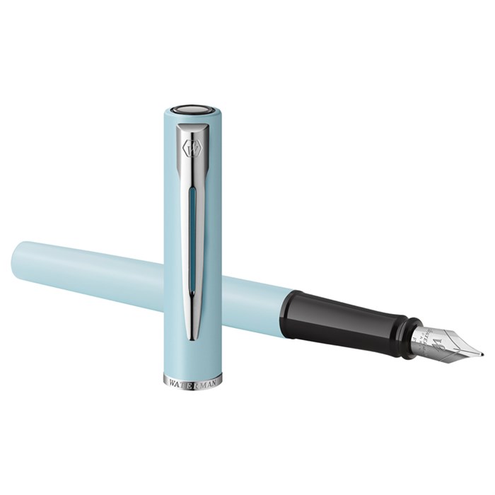 Ручка перьевая Waterman "Allure Pastel Blue" синяя, 0,8мм, подарочная упаковка R352775 - фото 571282