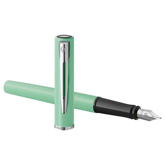 Ручка перьевая Waterman "Allure Pastel Green" синяя, 0,8мм, подарочная упаковка R352778 - фото 571283