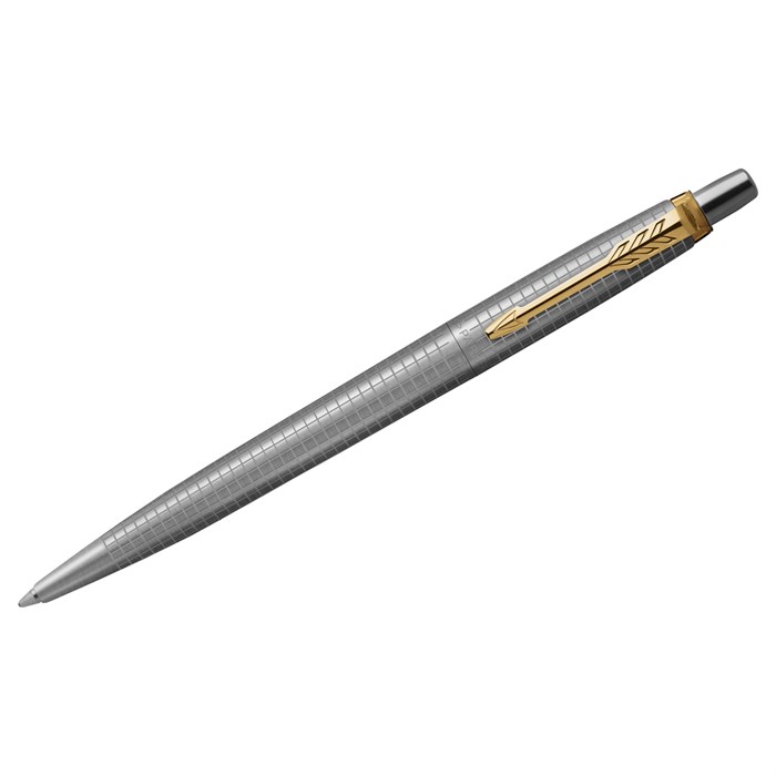 Ручка шариковая Parker "Jotter 70th Stainless Steel GT" синяя, 1,0мм, кнопочн., подарочная упаковка R375190 - фото 572358