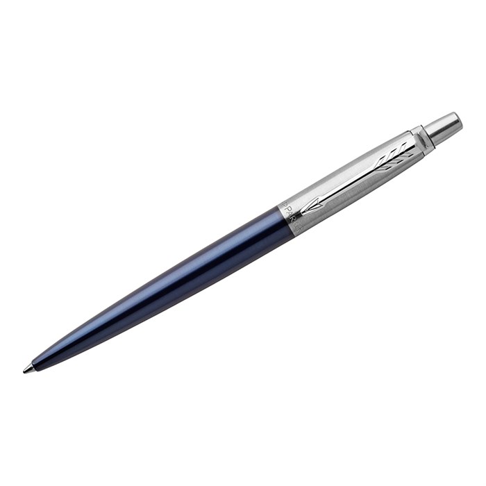 Ручка шариковая Parker "Jotter Royal Blue CT" синяя, 1,0мм, кнопочн., подарочная упаковка R242279 - фото 572414