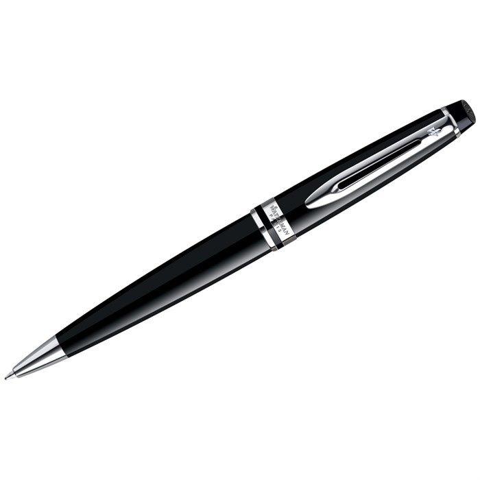 Ручка шариковая Waterman "Expert Black PT" синяя, 1,0мм, подарочная упаковка R180511 - фото 572612