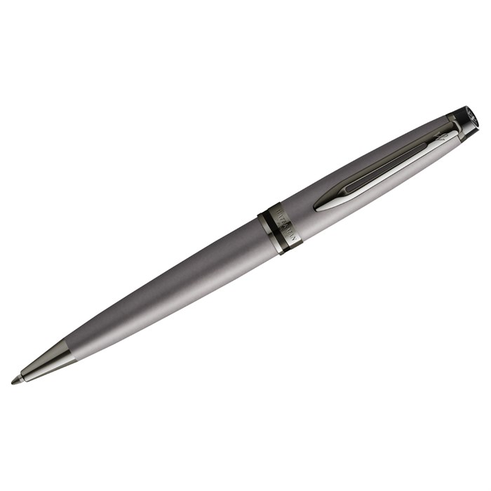 Ручка шариковая Waterman "Expert Metallic Silver RT" синяя, 1,0мм, подарочная упаковка R352765 - фото 572622