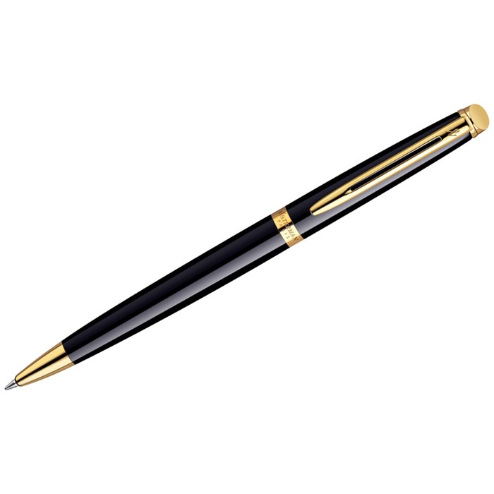 Ручка шариковая Waterman "Hemisphere Mars Black GT" синяя, 1,0мм, подарочная упаковка R180951 - фото 572631