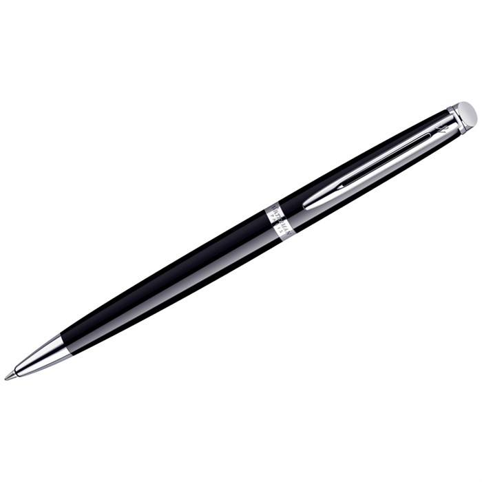 Ручка шариковая Waterman "Hemisphere Mars Black PT" синяя, 1,0мм, подарочная упаковка R187349 - фото 572634