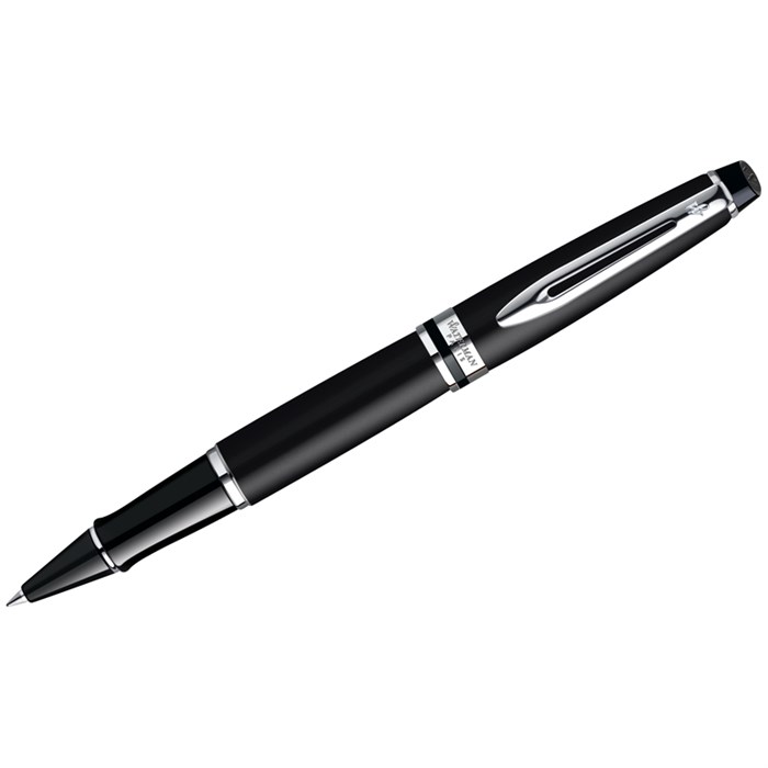 Ручка-роллер Waterman "Expert Matt Black PT" черная, 0,8мм, подарочная упаковка R180943 - фото 573185