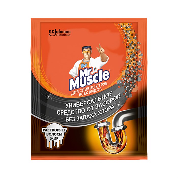 Средство для прочиcтки труб Mr. Muscle, гранулы, 70г R315760 - фото 577946