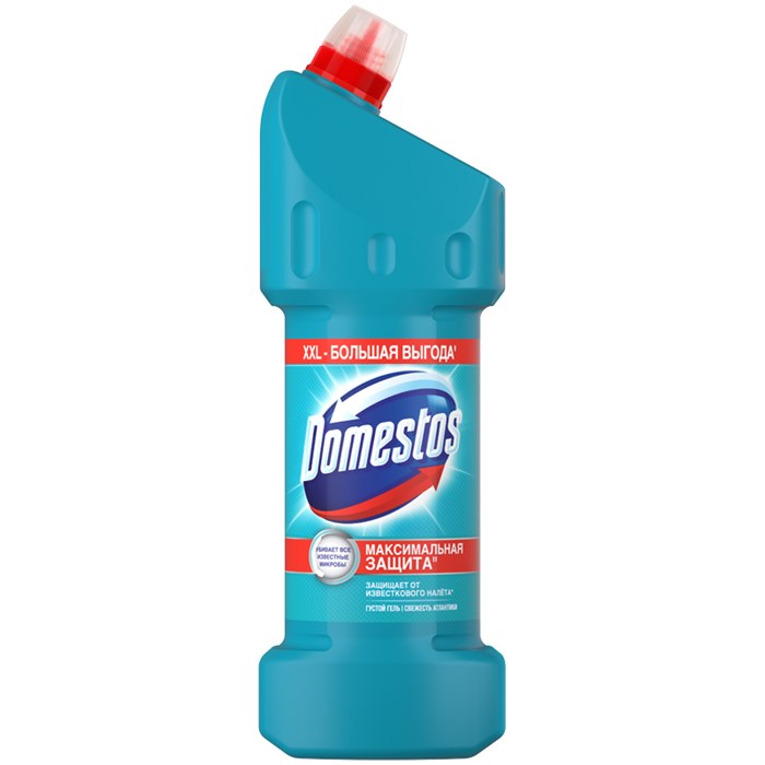 Чистящее средство универсальное Domestos "Свежесть Атлантики", гель, 1,5л R288870 - фото 578103