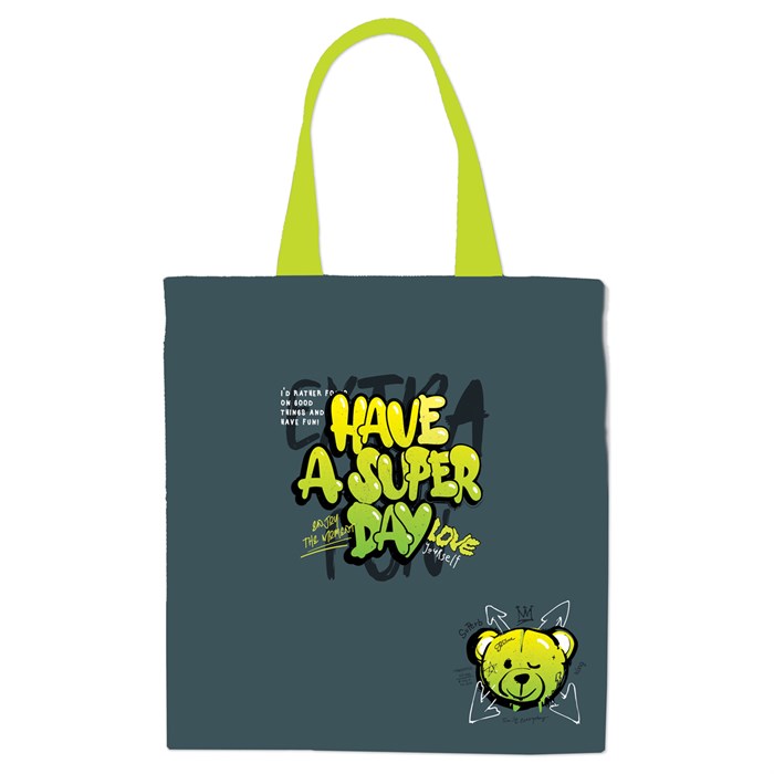 Сумка-шоппер ArtSpace"Bear Fun", 31*39см с карманом R367755 - фото 579455