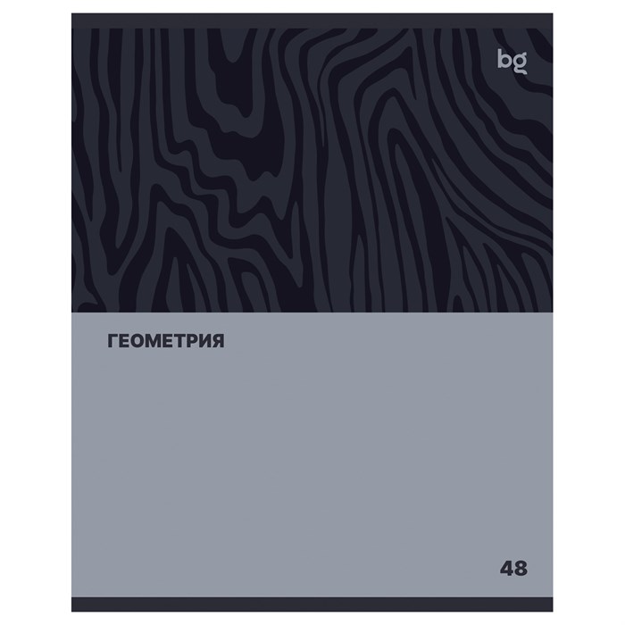 Тетрадь предметная 48л. BG "Single colour" - Геометрия, эконом R374806 - фото 600669