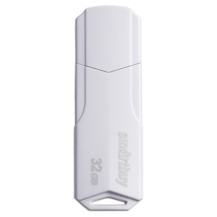 Память Smart Buy "Clue"  32GB, USB 2.0 Flash Drive, белый R376302 - фото 603622