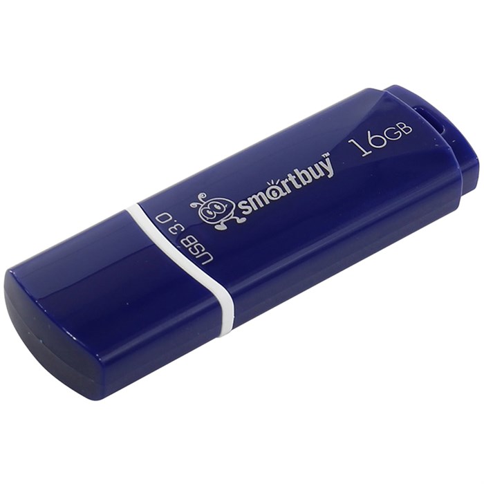 Память Smart Buy "Crown"  16GB, USB 3.0 Flash Drive, синий R248790 - фото 603668