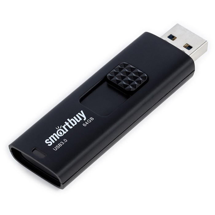 Память Smart Buy "Fashion" 64GB, USB 3.0 Flash Drive, черный R350467 - фото 603706