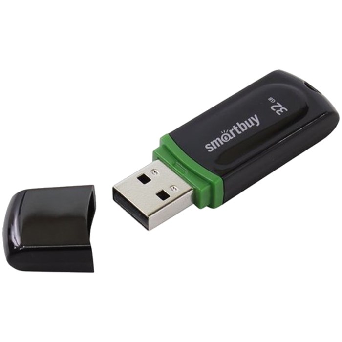 Память Smart Buy "Paean"  32GB, USB 2.0 Flash Drive, черный R248798 - фото 603755