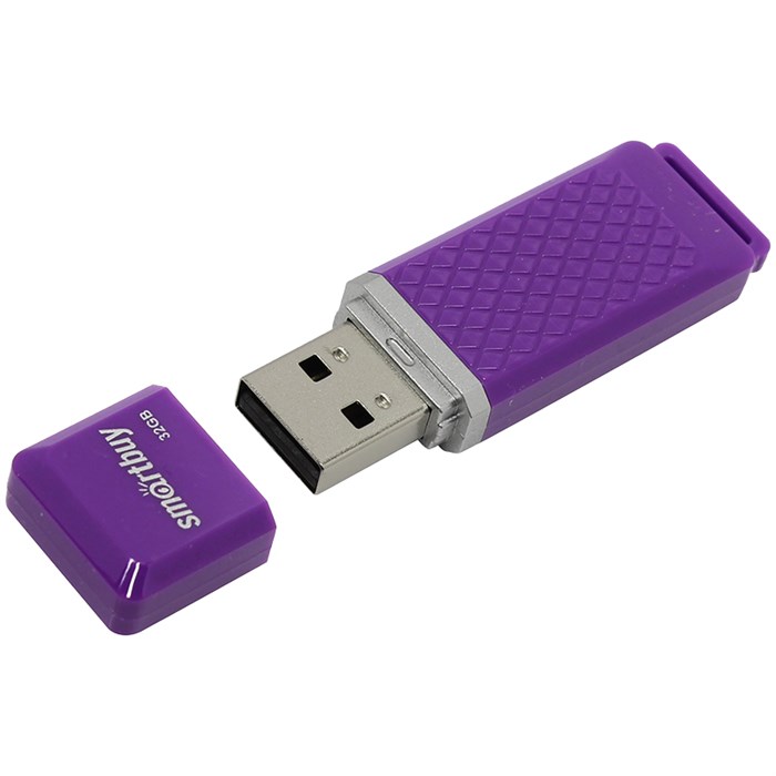 Память Smart Buy "Quartz"  8GB, USB 2.0 Flash Drive, фиолетовый R222383 - фото 603771