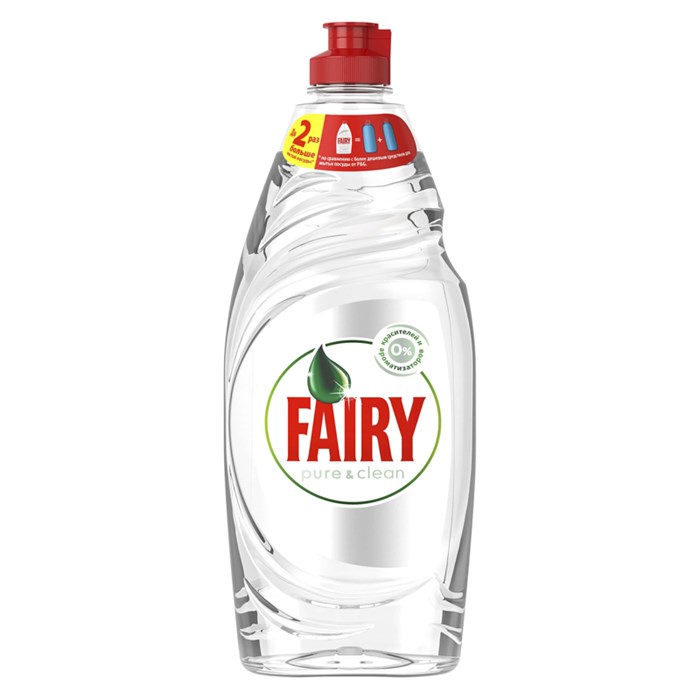 Средство для мытья посуды Fairy "Pure&Clean", 650мл R280246 - фото 610791