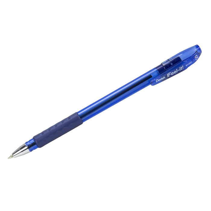 Ручка шариковая Pentel "IFeel it!" синяя, 0,5мм, грип R374756 - фото 624138