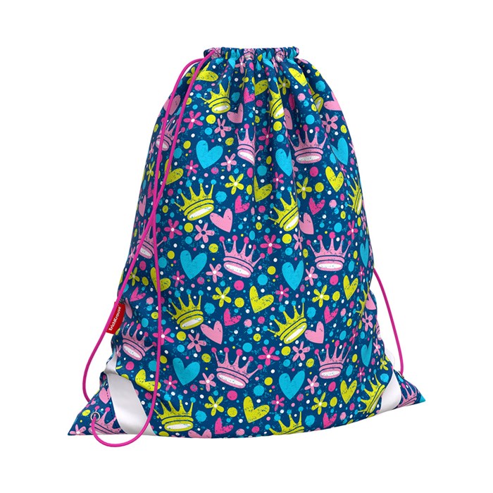 Мешок для обуви ErichKrause® 365x440мм Little Princess EK48265 - фото 647158