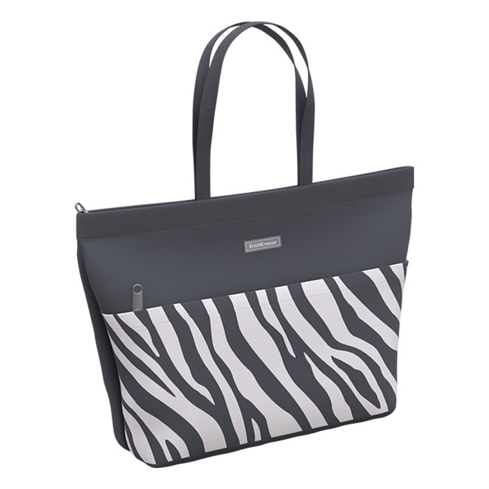 Сумка ErichKrause 17L Light Grey Zebra EK60385 - фото 650763