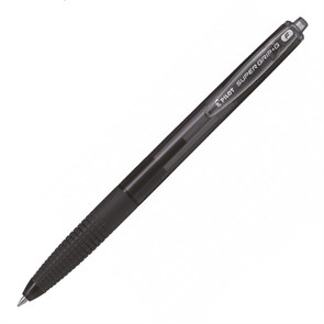 Ручка PILOT Super Grip G F  (0.7 мм)  шариковая автоматическая, черные чернила, грип