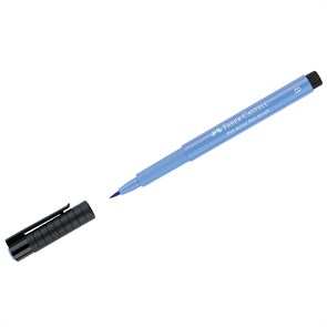 Ручка капиллярная Faber-Castell "Pitt Artist Pen Brush" цвет 146 лазурная, кистевая