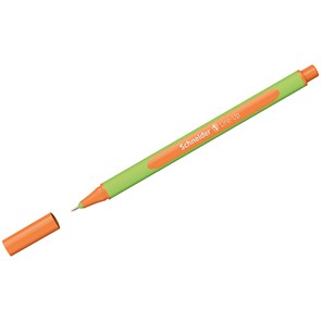 Ручка капиллярная Schneider "Line-Up" оранжевая, 0,4мм