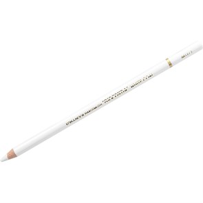 Угольный карандаш Koh-I-Noor "Gioconda Extra 8812" B, белый, заточен.