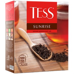 {{photo.Alt || photo.Description || 'Чай Tess &quot;Sunrise&quot;, черный, 100 фольг. пакетиков по 1,8г'}}