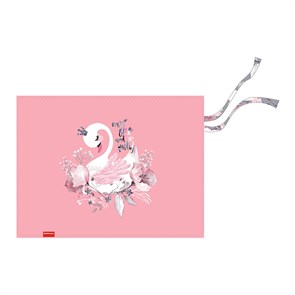 Подкладка настольная текстильная ErichKrause Swan Princess, A3+