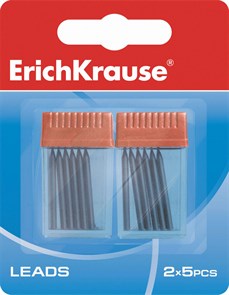 Набор грифелей для циркулей ErichKrause 2.0мм, HB (в коробке по 12 шт)