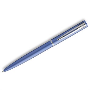 Ручка шариковая Waterman "Allure Blue" синяя, 1,0мм, кнопоч., подарочная упаковка
