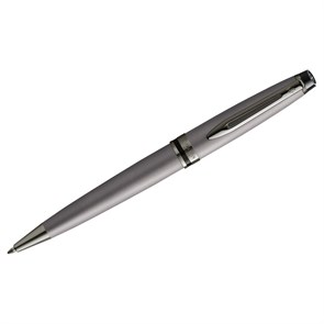 Ручка шариковая Waterman "Expert Metallic Silver RT" синяя, 1,0мм, подарочная упаковка
