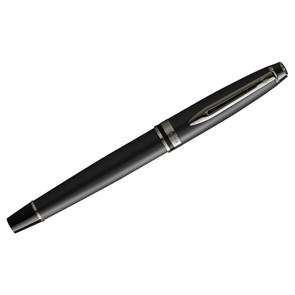 Ручка-роллер Waterman "Expert Metallic Black RT" черная, 0,8мм, подарочная упаковка