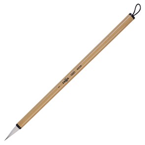 Кисть художественная для каллиграфии Гамма, коза, №1, бамбуковая ручка