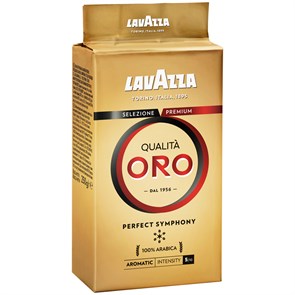 Кофе молотый Lavazza "Qualit?. Oro", вакуумный пакет, 250г
