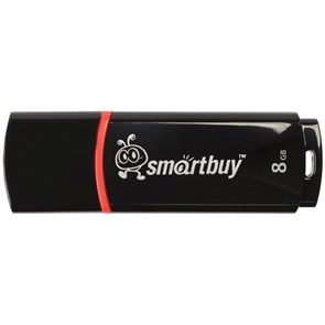 Память Smart Buy USB 8GB Flash  Crown черный