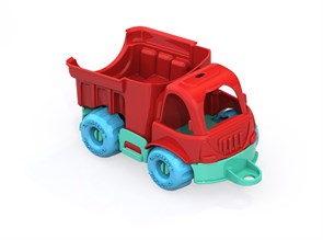 Мини-грузовик из пластмассы приносят много радости детям, так как они могут создавать свои собственн