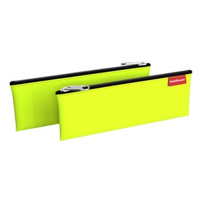 Пенал конверт ErichKrause 220х90мм Neon® Yellow