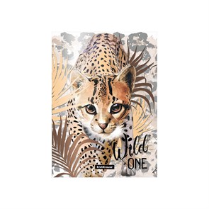 Папка-уголок пластиковая ErichKrause® Wild Cat, A4 (в пакете по 12 шт.)