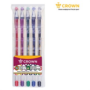 {{productViewItem.photos[photoViewList.activeNavIndex].Alt || productViewItem.photos[photoViewList.activeNavIndex].Description || 'Набор гелевых ручек Crown &quot;Hi-Jell Color&quot; 5шт., 5цв., ПВХ уп., европодвес'}}