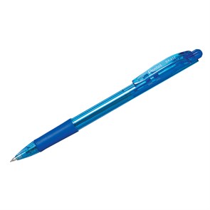 Ручка шариковая автоматическая Pentel "Fine Line" синяя, 0,7мм, грип R154955