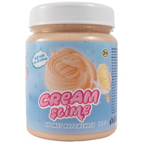 Слайм Cream-Slime, кремовый, с ароматом мороженого, 250г R292281