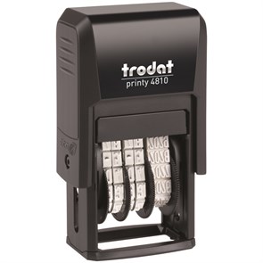 Датер ленточный Trodat 4810 Bank, пластик, 1стр., 3,8мм, банк (82499) R071462