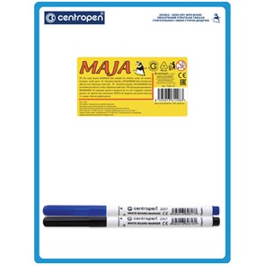 Доска для рисования с маркером двухсторонняя Centropen, А5 R214290