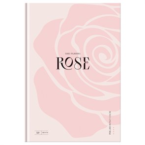 Ежедневник недатированный А5, 160л., 7БЦ, BG "Rose", soft-touch ламинация R358197