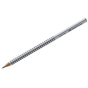 Карандаш ч/г Faber-Castell "Grip 2001" 2H, трехгранный, заточен. R286152