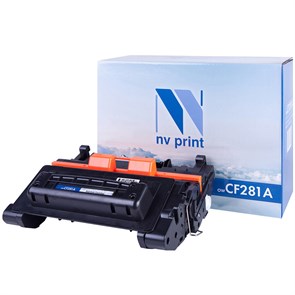 Картридж совм. NV Print CF281A (№81A) черный для LJ Enterprise M604dn/M605/M606/M630 (10500стр.) (ПОД ЗАКАЗ) R241163