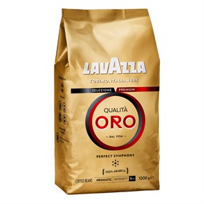 Кофе в зернах Lavazza "Qualit?. Oro", вакуумный пакет, 1кг R149373