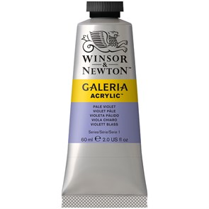 Краска акриловая художественная Winsor&Newton "Galeria", 60мл, туба, бледно-фиолетовый R316269